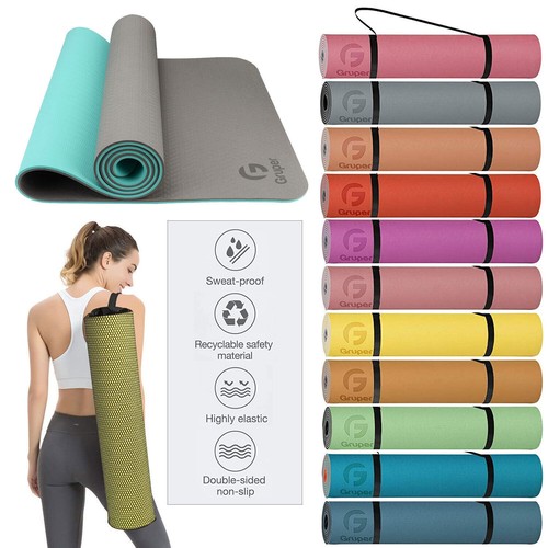 Premium yoga mat non slip - mat,