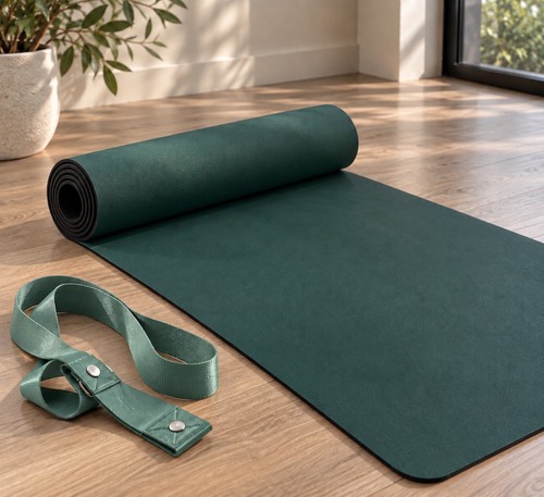 Premium natural rubber yoga - natural,