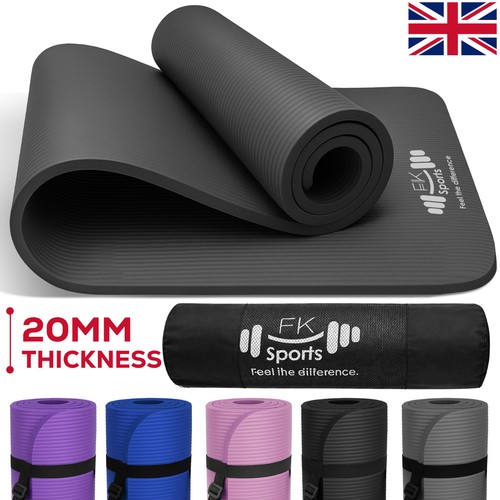 Yoga mat 20mm extra thick - yoga,