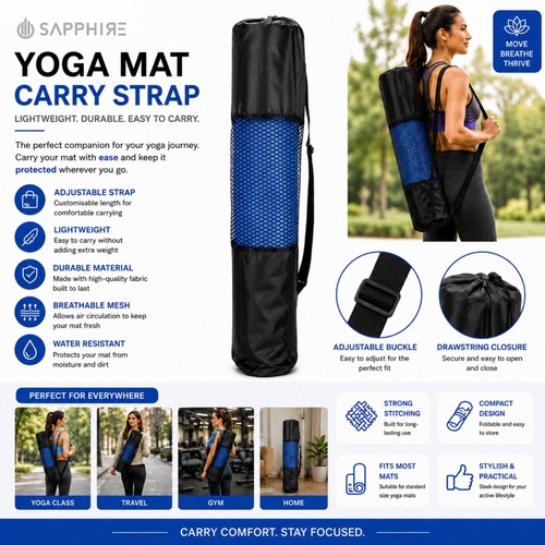 Yoga mat 6mm thick non - yoga,