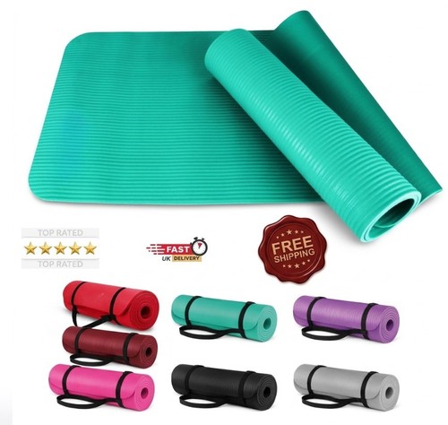 Thick yoga mat 10mm non - 10mm, slip
