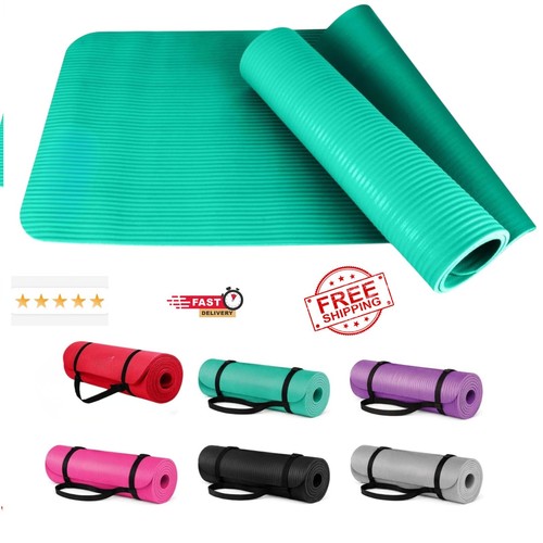Thick yoga mat 10mm - 10mm, non
