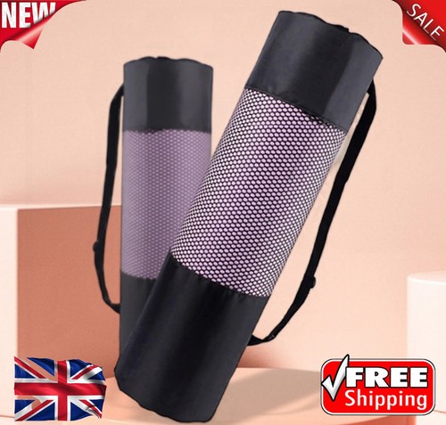 Black yoga mat - yoga, carrying
