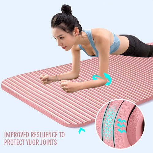 Extra thick yoga mat non - extra,