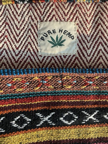 Pure hemp yoga mat - hemp, bag