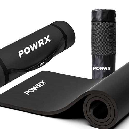 Powrx black exercise - exercise, mat