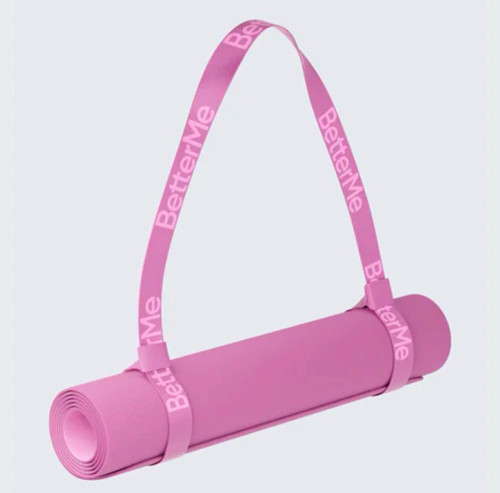 Betterme pink yoga mat sling - betterme,