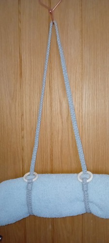 Handmade macrame yoga mat - macrame,