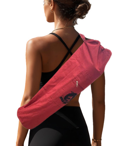 Koi fish yoga mat bag - mat, cotton