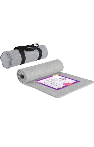 Idutok grey felt - felt, large
