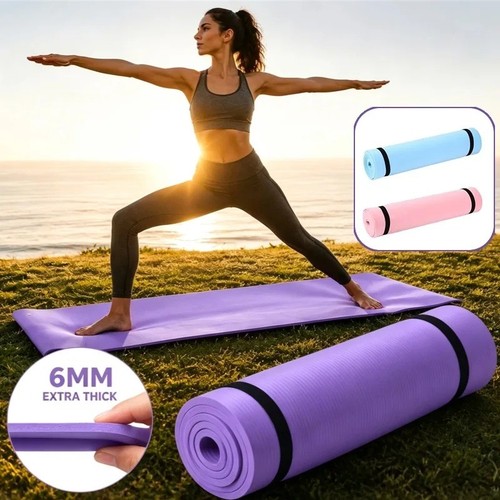 Yoga mat 15mm thick gym - yoga,